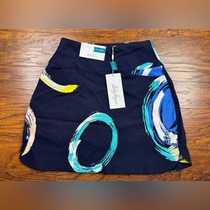Lady Hagen Women's Golf 17"Tummy Control Skort XS Blue